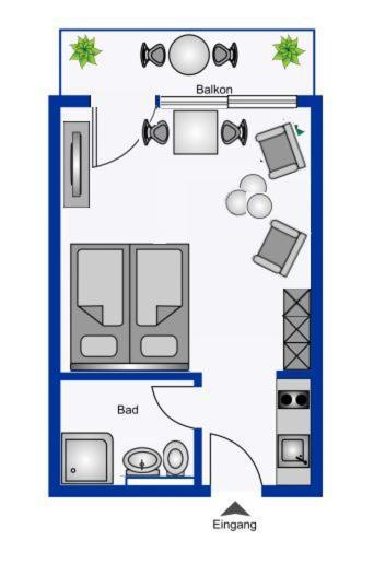 Nordland Appartements - Wohnung Suedfall Wyk auf Föhr المظهر الخارجي الصورة